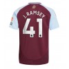 Aston Villa Jacob Ramsey #41 Hjemmedrakt 2024-25 Kortermet